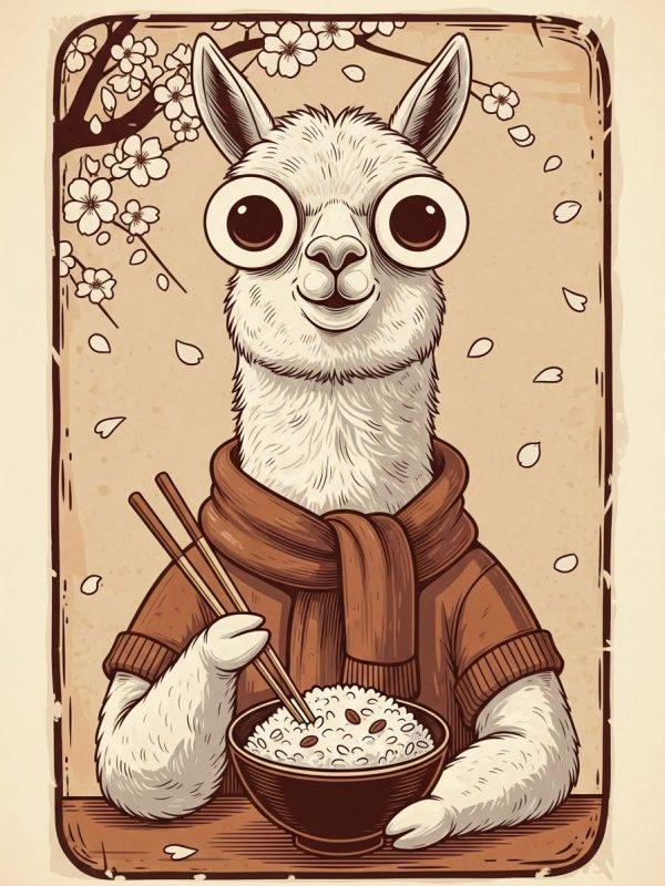 Lama retro